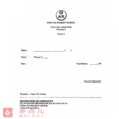 显示明细 P3 小学三年级英语 | 2011 - 2024 | 新加坡名校试卷 图片 P3 小学三年级英语 | 2011 - 2024 | 新加坡名校试卷