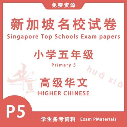 显示明细 P5 小学五年级高级华文 | 2015 - 2024 | 新加坡名校试卷 图片 P5 小学五年级高级华文 | 2015 - 2024 | 新加坡名校试卷