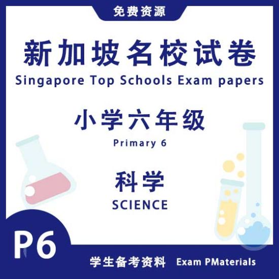图片 P6 小学六年级科学 | 2011 - 2025 | 新加坡名校试卷